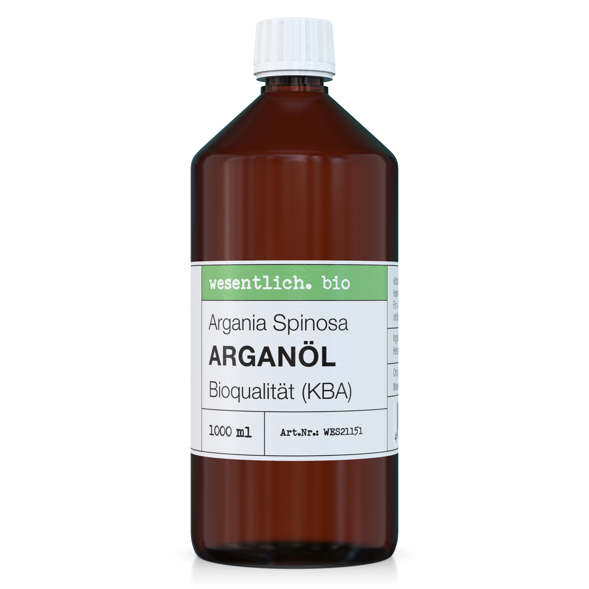 Arganöl BIO kaltgepresst 1000ml, Essen, Würzen, Sirup, Ketchup, Flasche
