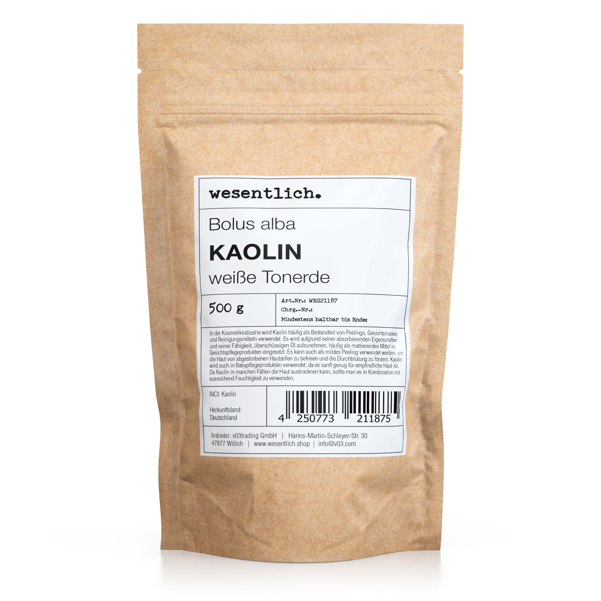 Kaolin (weiße Tonerde)