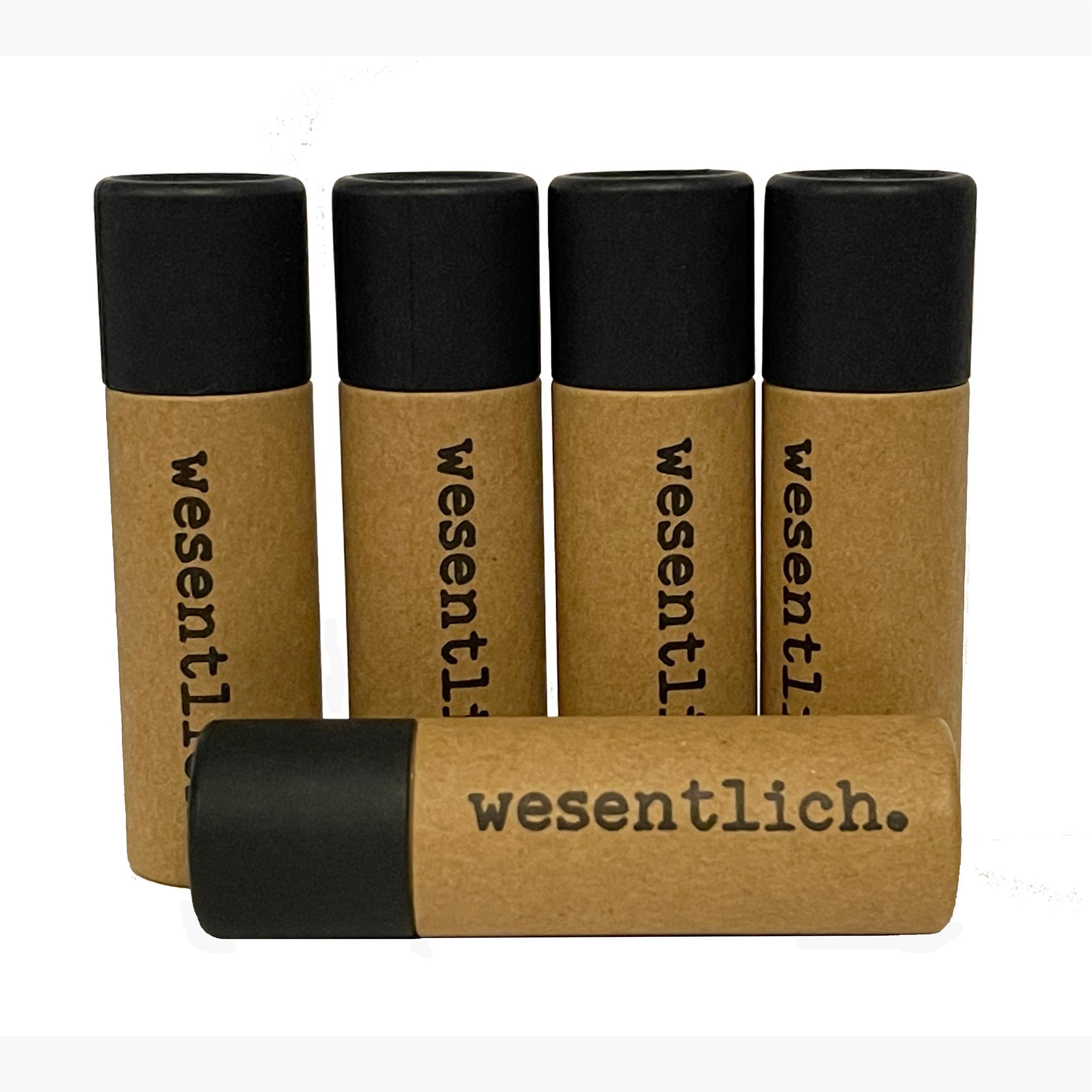 Lippenstifthülse "wesentlich."