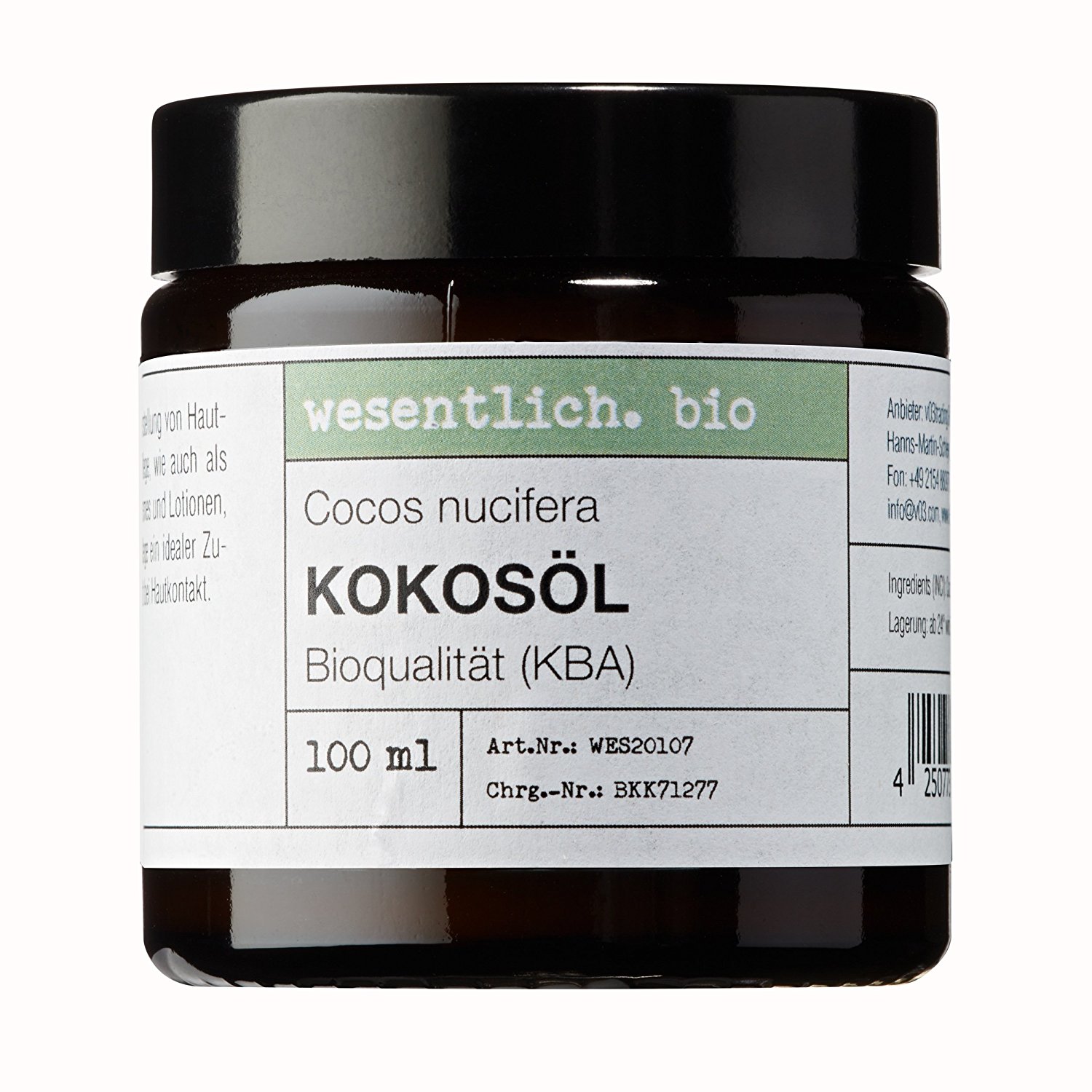 Kokosöl BIO kaltgepresst 100ml