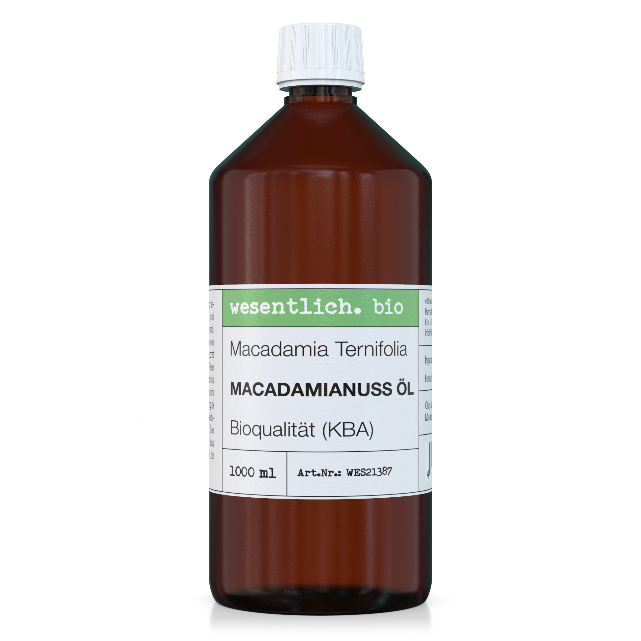 Macadamianussöl bio