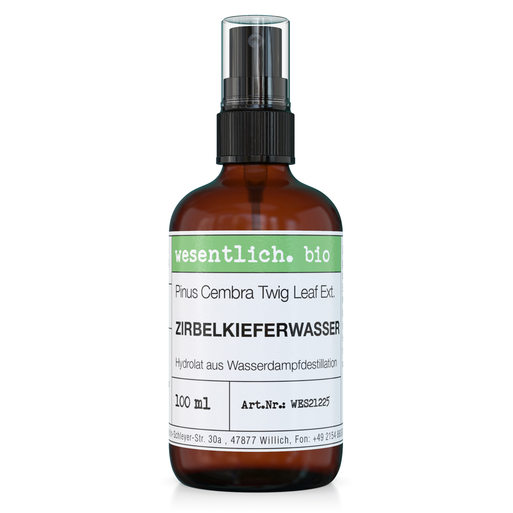 Zirbelkieferwasser bio (Hydrolat) 100ml