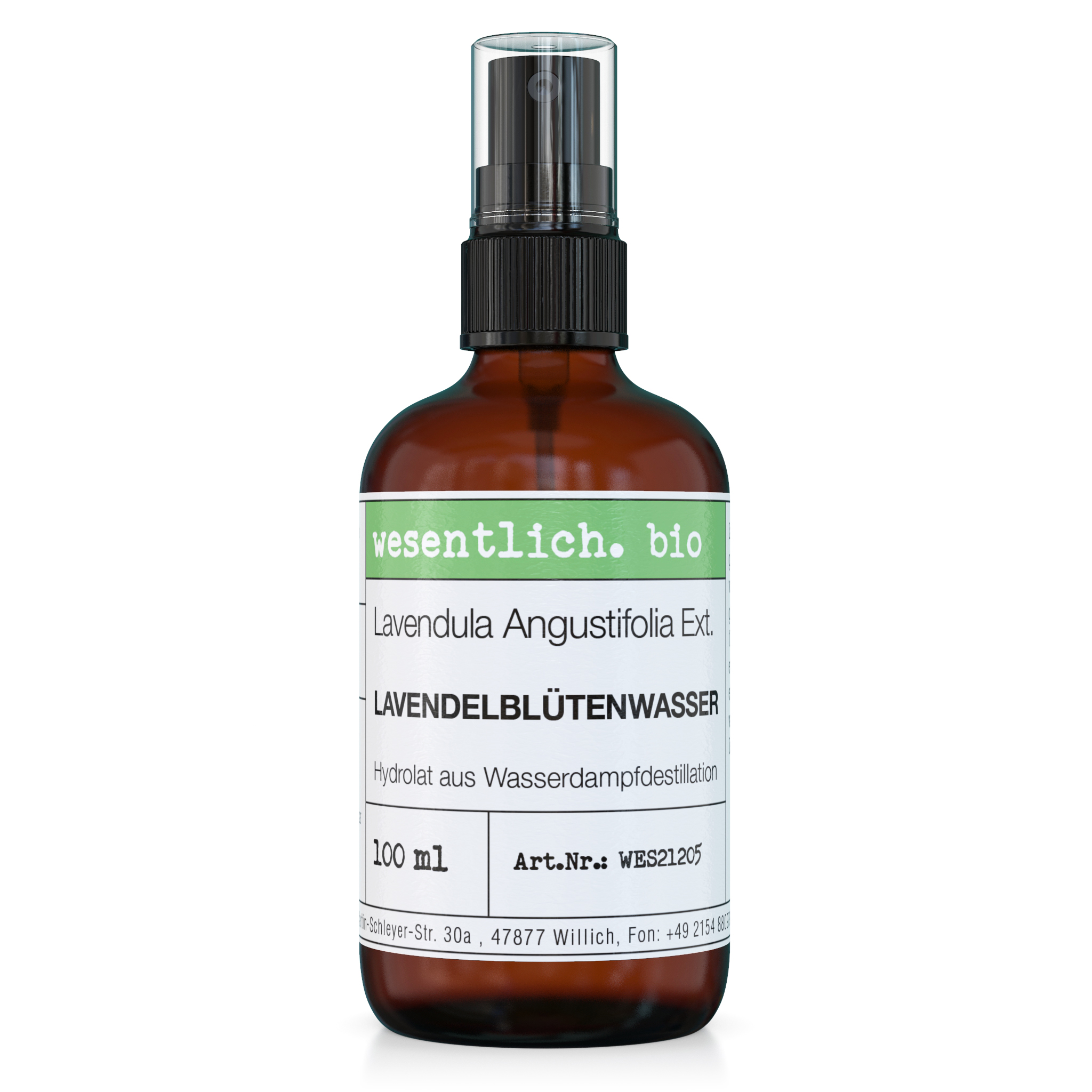 Lavendelblütenwasser bio (Hydrolat) 100ml